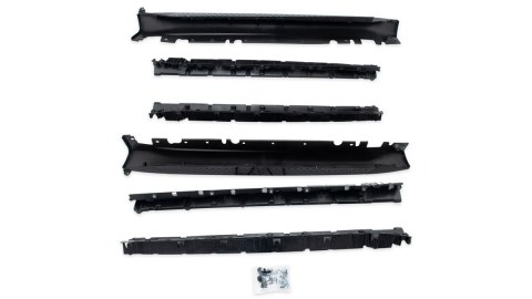 Stopnie boczne BMW X5 E70 Aluminium Black