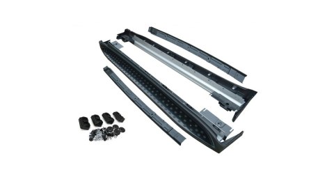 Stopnie boczne Mercedes-Benz M W164 Aluminium Black