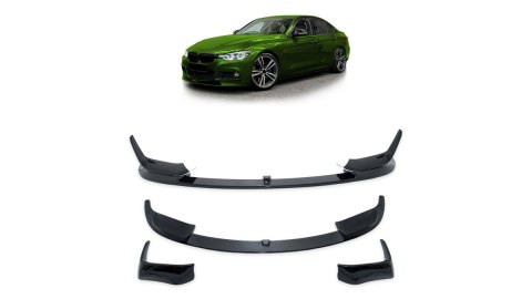 Dokładka BMW 3 F30 F31 Zderzak Przód Gloss Black