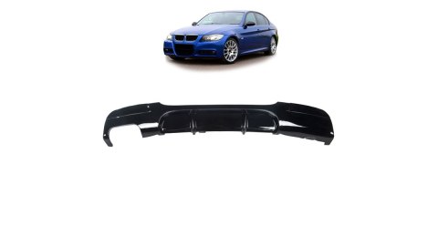 Dyfuzor BMW 3 E90 E91 Tył Gloss Black