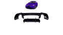 Dyfuzor BMW 3 E92 E93 Tył Gloss Black