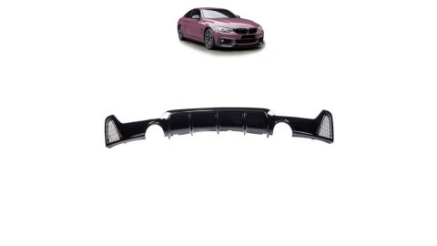 Dyfuzor BMW 4 F32 F33 F36 Tył Gloss Black