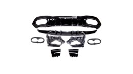 Dyfuzor Mercedes-Benz A W177 Tył Gloss Black