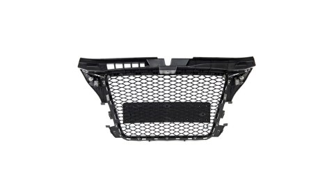 Grill Audi A3 8P Facelift Gloss Black