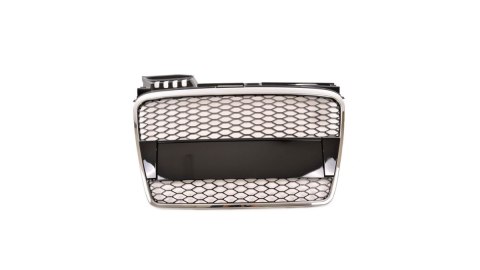 Grill Audi A4 B7 Chrome & Gloss Black