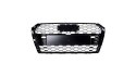 Grill Audi A4 B9 Gloss Black PDC