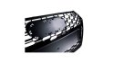 Grill Audi A4 B9 Gloss Black PDC