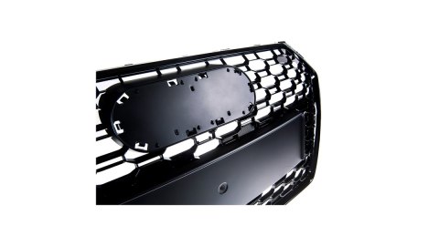 Grill Audi A4 B9 Gloss Black PDC