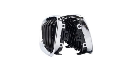 Grill BMW 2 F22 F23 podwójne żeberka Chrome & Black