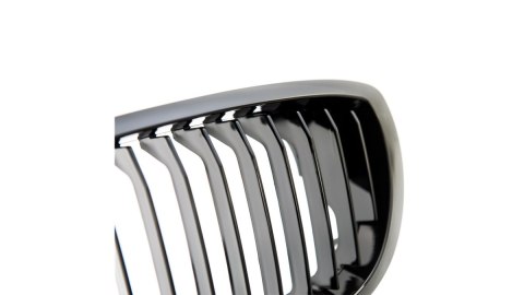 Grill BMW 3 E46 Facelift pojedyncze żeberka Gloss Black