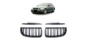 Grill BMW 3 E90 E91 podwójne żeberka Gloss Black