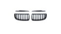 Grill BMW 3 E90 E91 podwójne żeberka Gloss Black