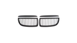 Grill BMW 3 E90 E91 pojedyncze żeberka Matt Black