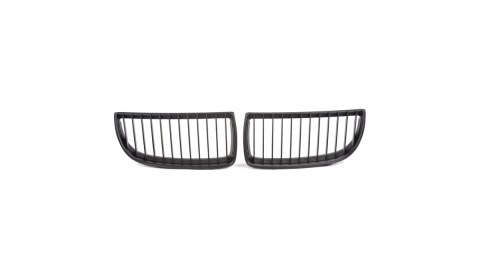 Grill BMW 3 E90 E91 pojedyncze żeberka Matt Black