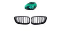 Grill BMW 3 E92 E93 podwójne żeberka Matt Black
