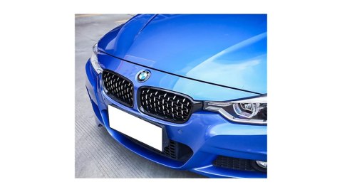 Grill BMW 3 F30 F31 Gloss Black & Chrome