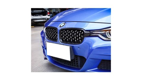 Grill BMW 3 F30 F31 Gloss Black & Chrome