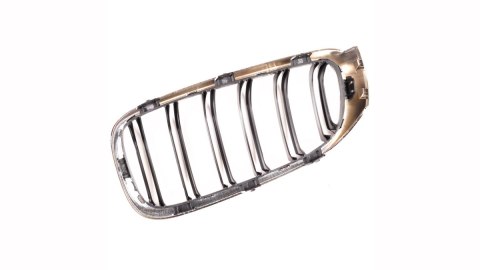 Grill BMW 3 F34 podwójne żeberka Chrome & Black