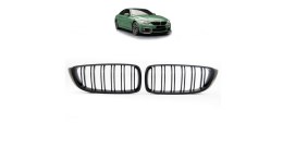 Grill BMW 4 F32 F82 F33 F83 F36 podwójne żeberka Matt Black