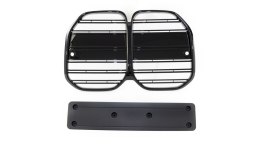 Grill BMW 4 G22 G23 G83 podwójne żeberka Gloss Black