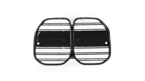 Grill BMW 4 G22 G23 G83 podwójne żeberka Gloss Black