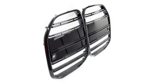 Grill BMW 4 G22 G23 G83 podwójne żeberka Gloss Black