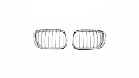 Grill BMW X5 E53 pojedyncze żeberka Chrome