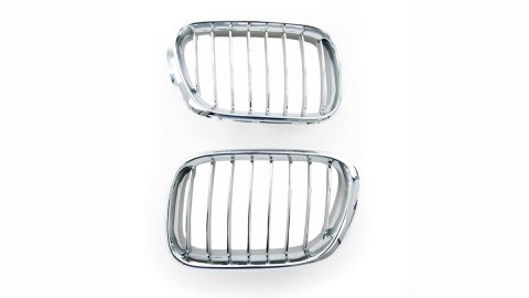 Grill BMW X5 E53 pojedyncze żeberka Chrome