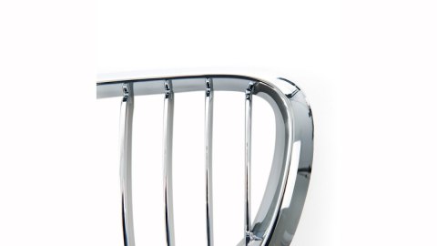 Grill BMW X5 E53 pojedyncze żeberka Chrome