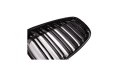 Grill BMW 5 F07 podwójne żeberka Gloss Black