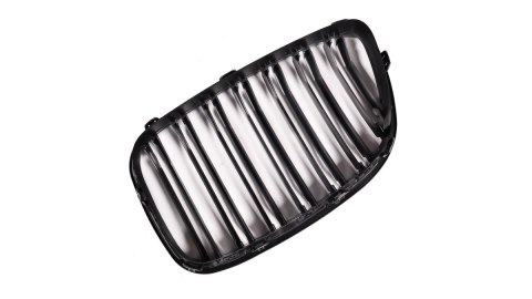 Grill BMW 5 F07 podwójne żeberka Gloss Black