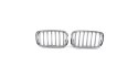 Grill BMW X6 E71 E72 X5 E70 pojedyncze żeberka Matt Silver