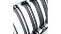 Grill BMW 6 F13 F12 F06 podwójne żeberka Chrome & Black
