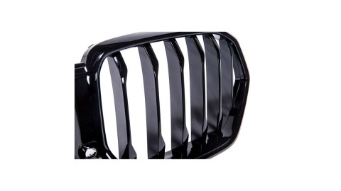 Grill BMW X6 G06 F96 pojedyncze żeberka Gloss Black