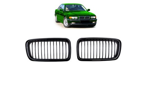 Grill BMW 7 E38 pojedyncze żeberka Gloss Black
