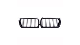 Grill BMW 7 E38 pojedyncze żeberka Matt Black