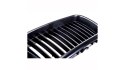 Grill BMW 7 E38 pojedyncze żeberka Matt Black