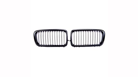 Grill BMW 7 E38 pojedyncze żeberka Matt Black