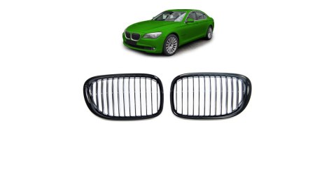 Grill BMW 7 F01 F02 F03 F04 pojedyncze żeberka Gloss Black