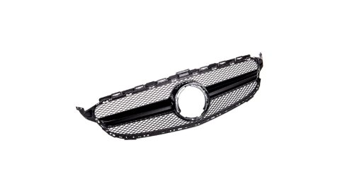 Grill Mercedes-Benz C W205 S205 A205 C205 Facelift Black A-Type
