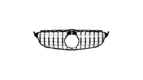 Grill Mercedes-Benz C W205 S205 A205 C205 GT Chrome Camera