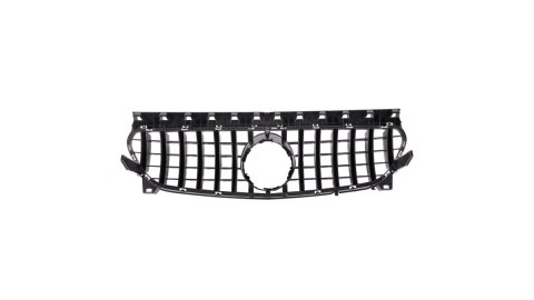 Grill Mercedes-Benz CLA C117, X117 Facelift GT Chrome & Black