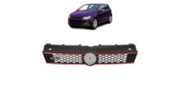 Grill Volkswagen POLO V Red Strip