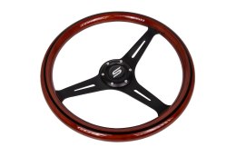 Kierownica 380mm Drewno