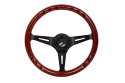 Kierownica 380mm Drewno