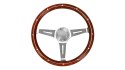 Kierownica 380mm Drewno