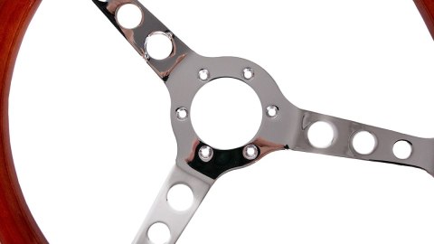 Kierownica 380mm Drewno