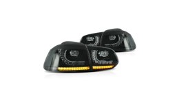 Lampy Volkswagen Golf VI Tył Dynamic LED Smoke
