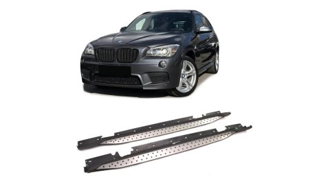 Stopnie boczne BMW X1 E84 Aluminium