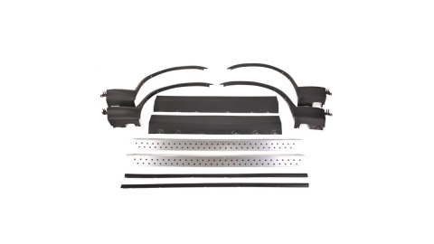 Stopnie boczne BMW X5 E53 Aluminium